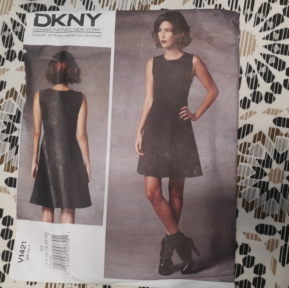 Pattern, Vogue Pattern, DKNY